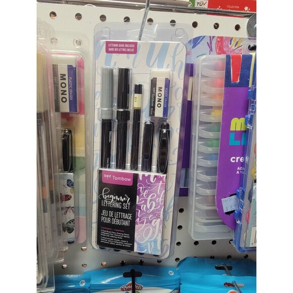 Tombow Beginner Lettering Set With Dual Brush Pens Calligraphy Pen Graphite Penc - Picture 3 of 8